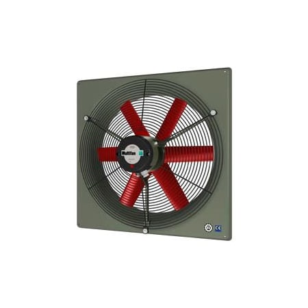 Vostermans Ventilation. Multifan Panel Agricultural Fan 12in Diameter Single Phase 240v With Grill V4E30K2M71100